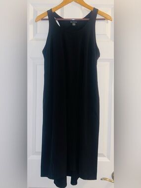 Athleta Black Travel Traveler Dress Pockets Small Sleeveless